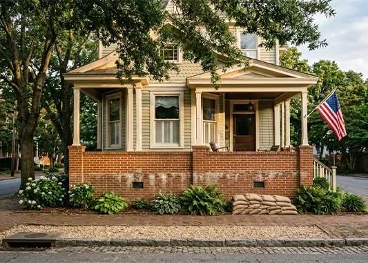 Repetitive Loss Severe Repetitive Loss SRL property Portsmouth VA NFIP 25 percent rate cap ICC $30000 FEMA mitigation grant People First House Buyers cash buyer